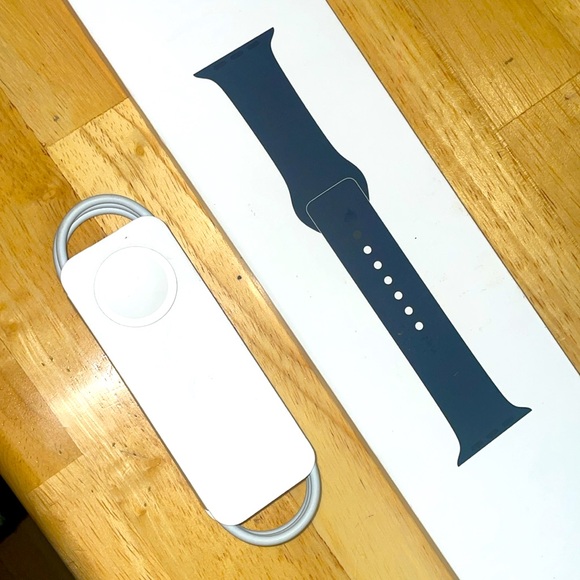 Apple Watch charger and Apple Watch blue band - NWT - Picture 4 of 4